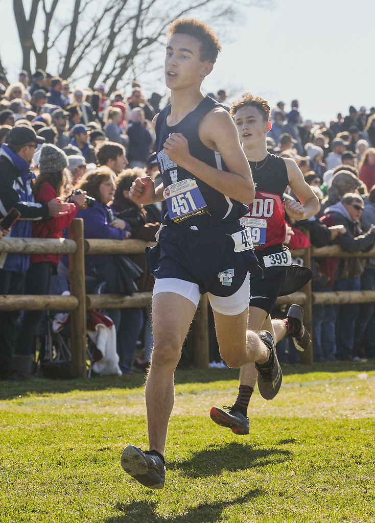 Drew Freeman makes it to the finish line